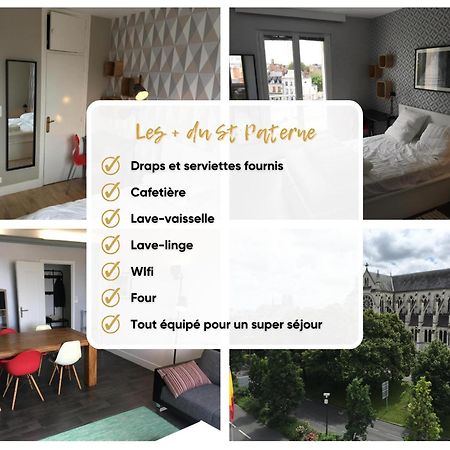 Le St Paterne, Hyper Centre, 3 Chambres Tt Confort Orléans Exteriör bild